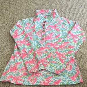 Lilly Pulitzer Colorful Floral Pullover